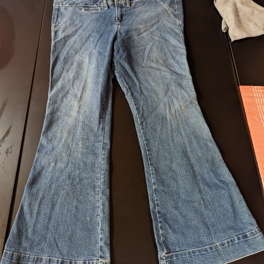 Source of Wisdom Flare Jeans
